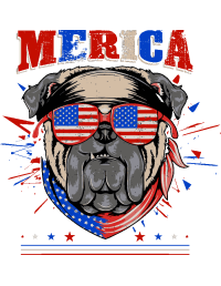 Pugs Rockeros y Patriotas